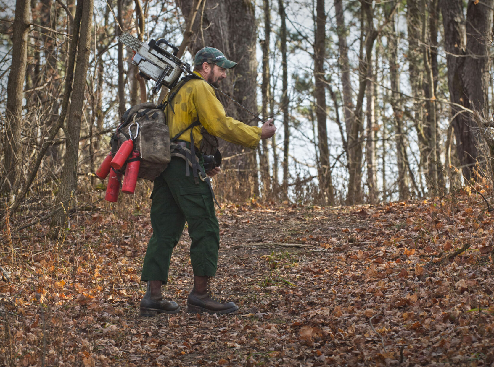 Protectors of the forests N.Y. crews go West each year to help fight wildfires